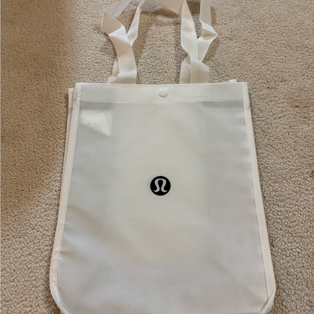 Lululemon Reusable Shopping Bag (White)